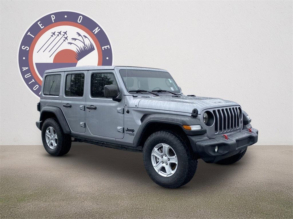 used 2021 Jeep Wrangler Unlimited car, priced at $28,011