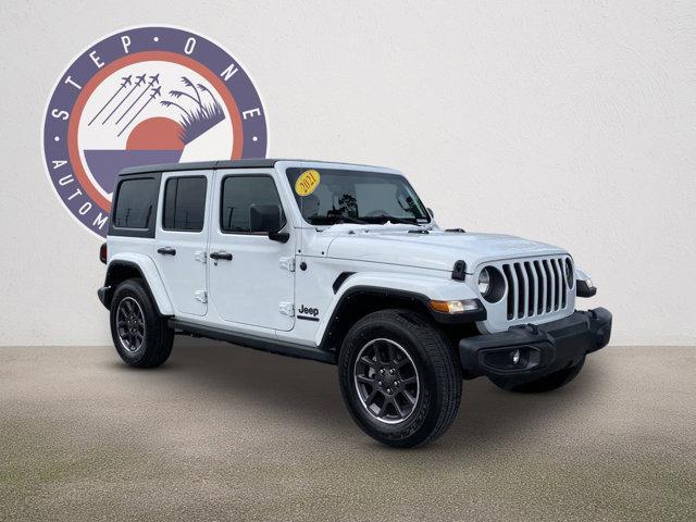 used 2021 Jeep Wrangler Unlimited car, priced at $30,864