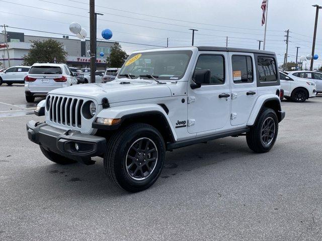 used 2021 Jeep Wrangler Unlimited car, priced at $30,864