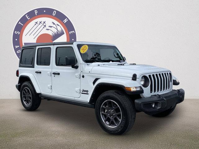 used 2021 Jeep Wrangler Unlimited car, priced at $30,864