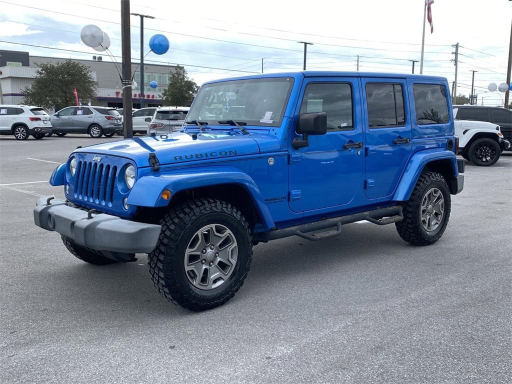 used 2016 Jeep Wrangler Unlimited car, priced at $26,715