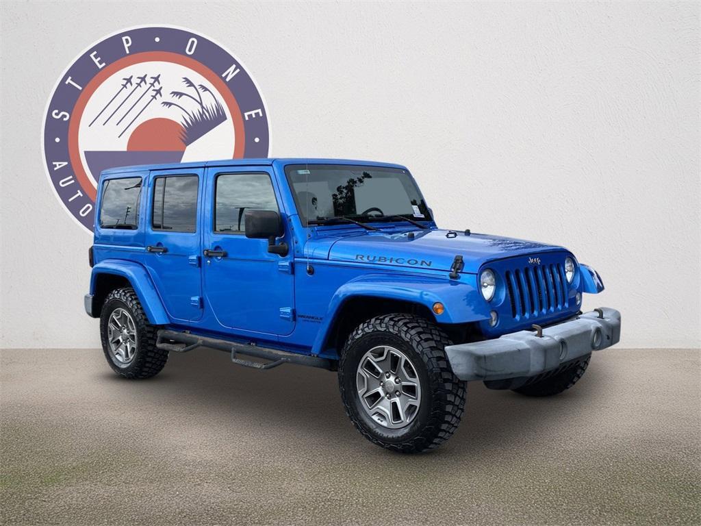 used 2016 Jeep Wrangler Unlimited car, priced at $26,715