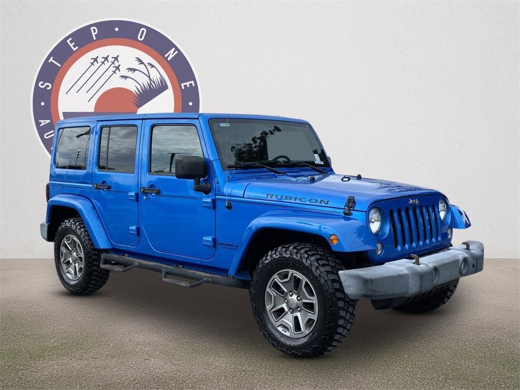 used 2016 Jeep Wrangler Unlimited car, priced at $26,715