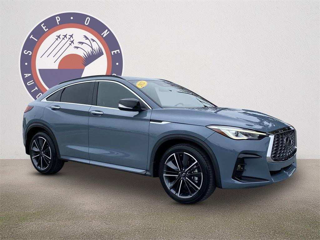 used 2023 INFINITI QX55 car, priced at $36,705