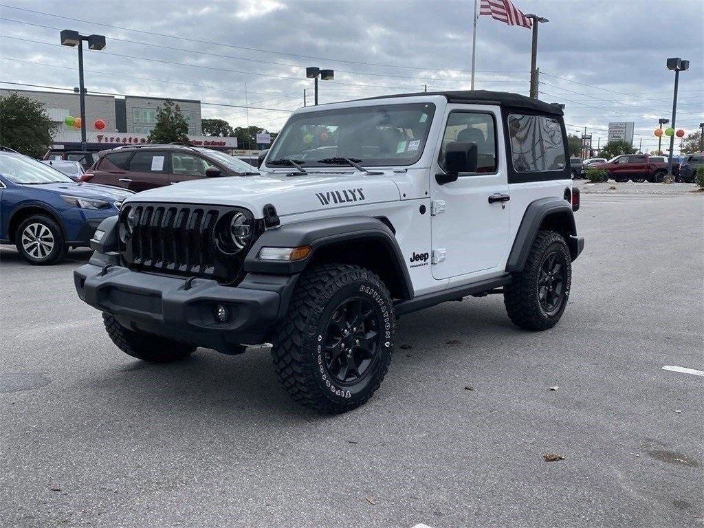 used 2020 Jeep Wrangler car, priced at $24,891