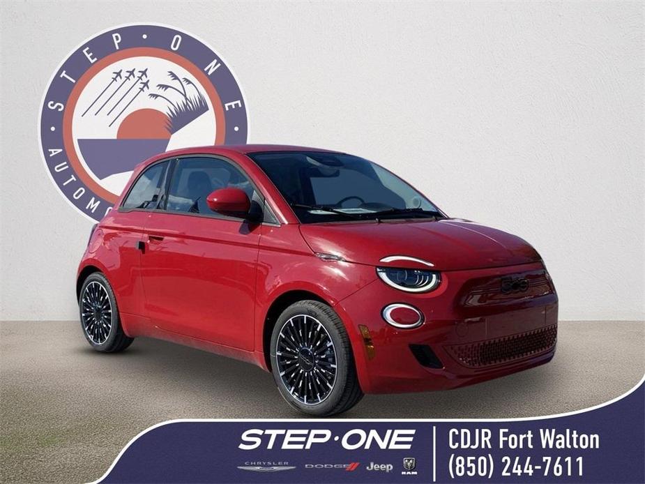 new 2024 FIAT 500e car, priced at $29,495