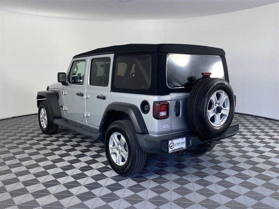 used 2022 Jeep Wrangler Unlimited car, priced at $29,052