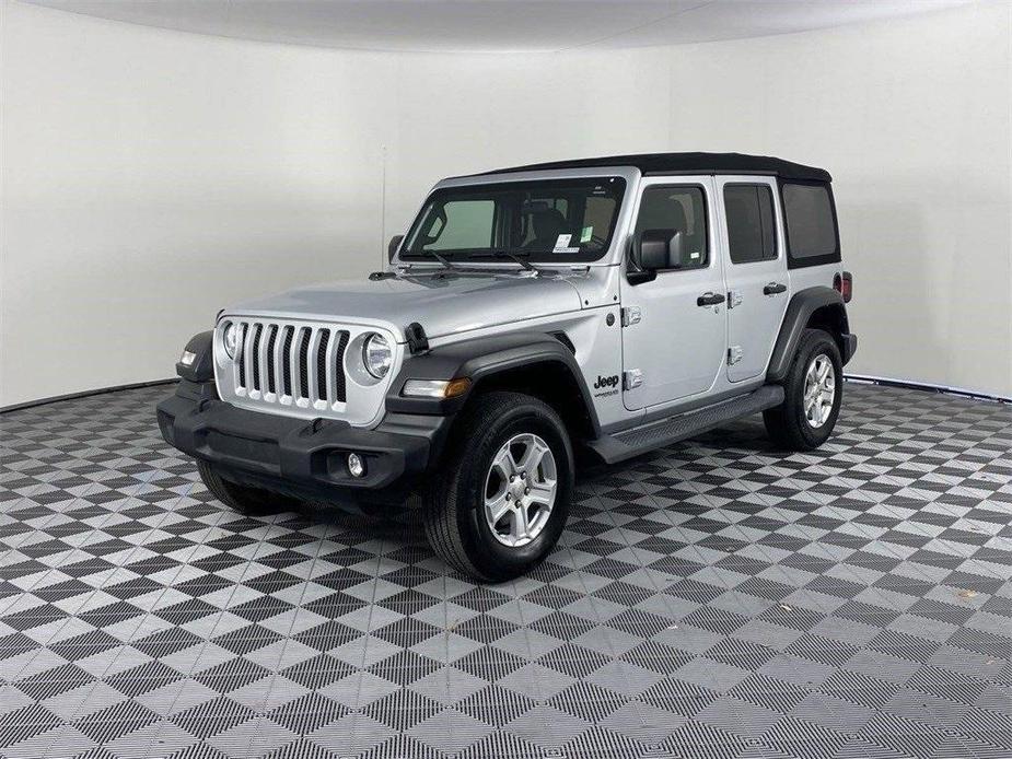 used 2022 Jeep Wrangler Unlimited car, priced at $29,052