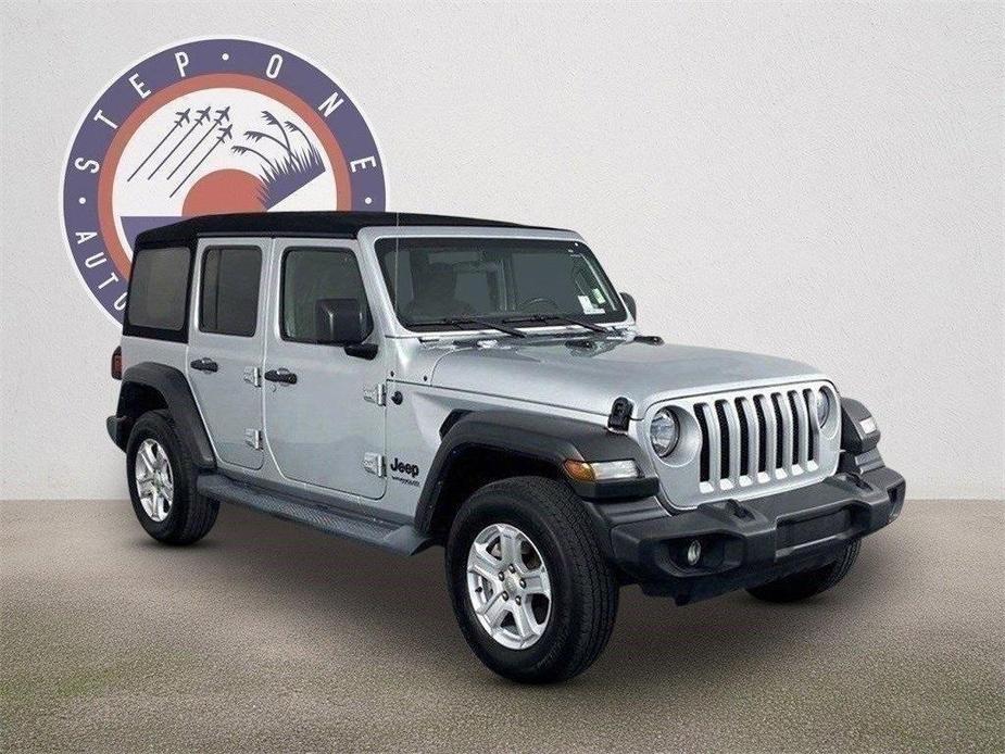 used 2022 Jeep Wrangler Unlimited car, priced at $29,052