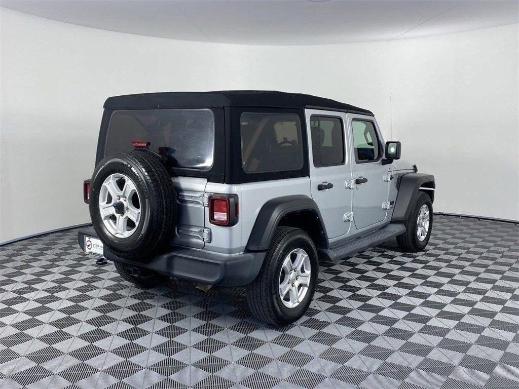 used 2022 Jeep Wrangler Unlimited car, priced at $29,052