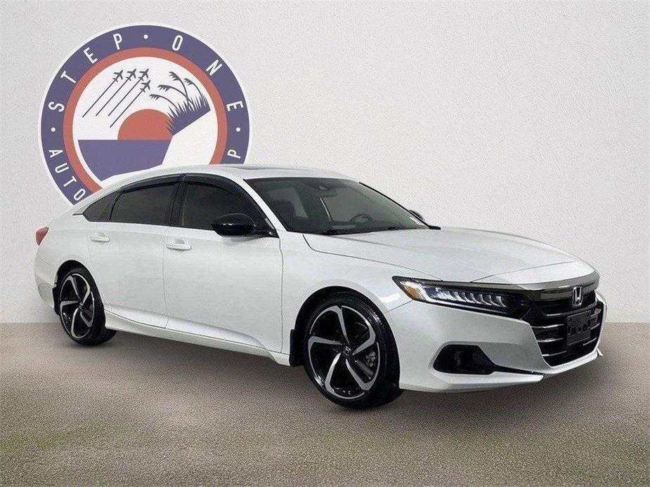 used 2021 Honda Accord car, priced at $27,988