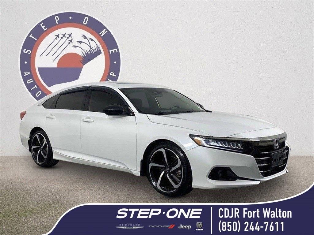 used 2021 Honda Accord car, priced at $27,988