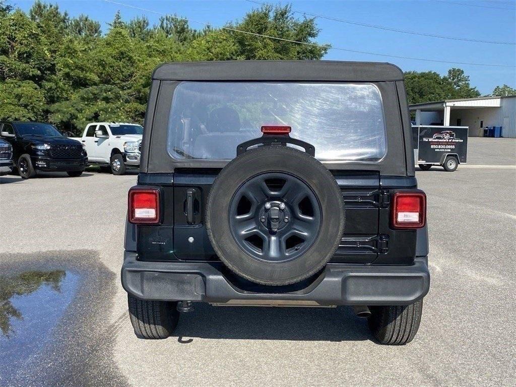 used 2021 Jeep Wrangler car, priced at $27,834