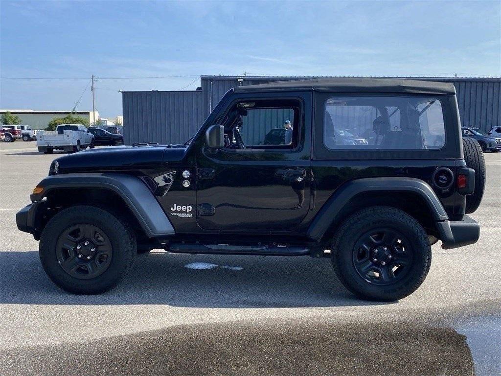 used 2021 Jeep Wrangler car, priced at $27,834