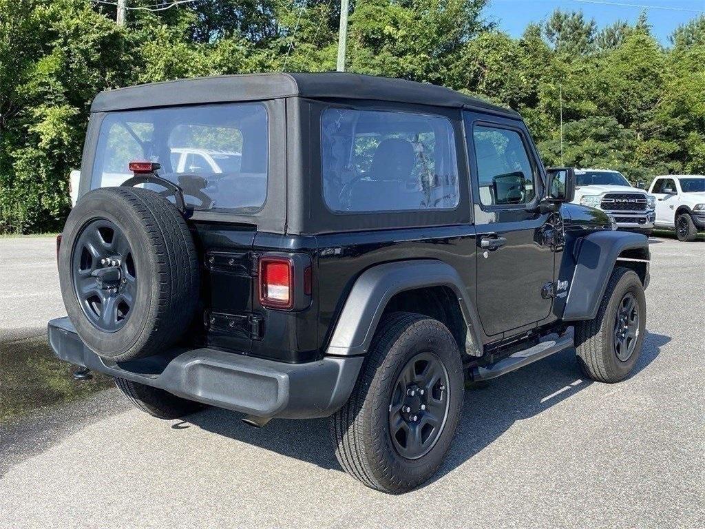 used 2021 Jeep Wrangler car, priced at $27,834