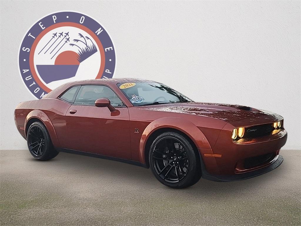 used 2021 Dodge Challenger car, priced at $46,991