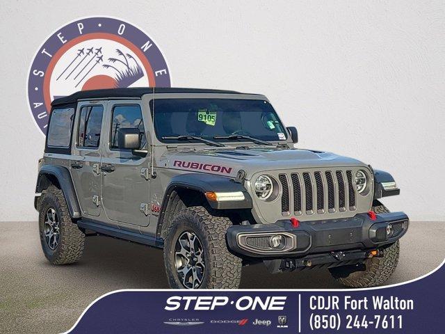 used 2021 Jeep Wrangler Unlimited car, priced at $42,621