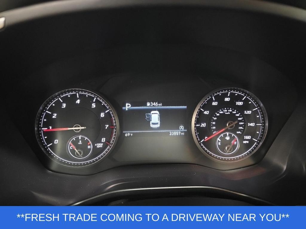 used 2021 Hyundai Santa Fe car, priced at $23,383