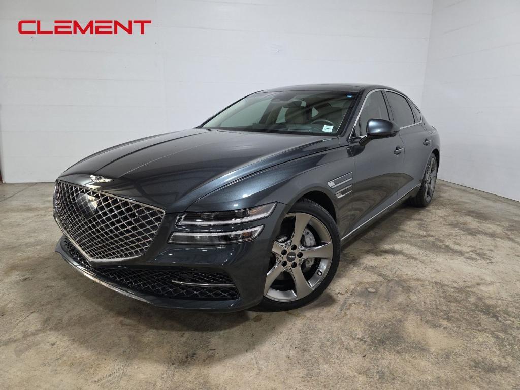 used 2021 Genesis G80 car, priced at $31,000