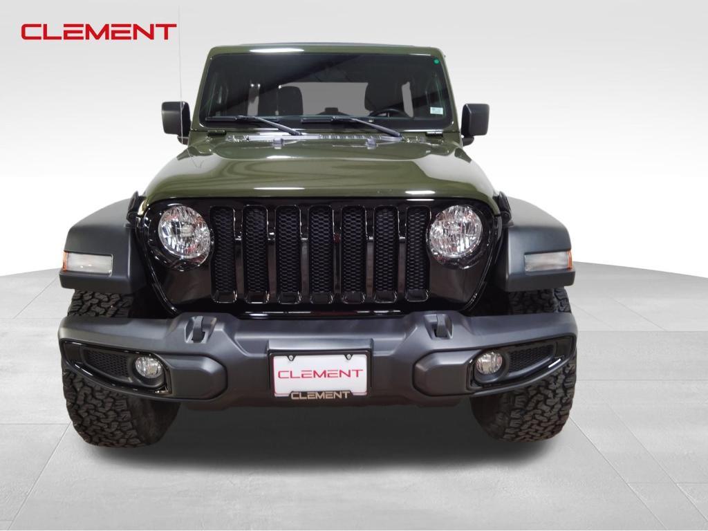 used 2021 Jeep Wrangler Unlimited car, priced at $33,500