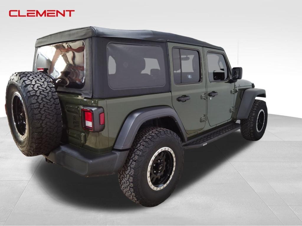 used 2021 Jeep Wrangler Unlimited car, priced at $33,500