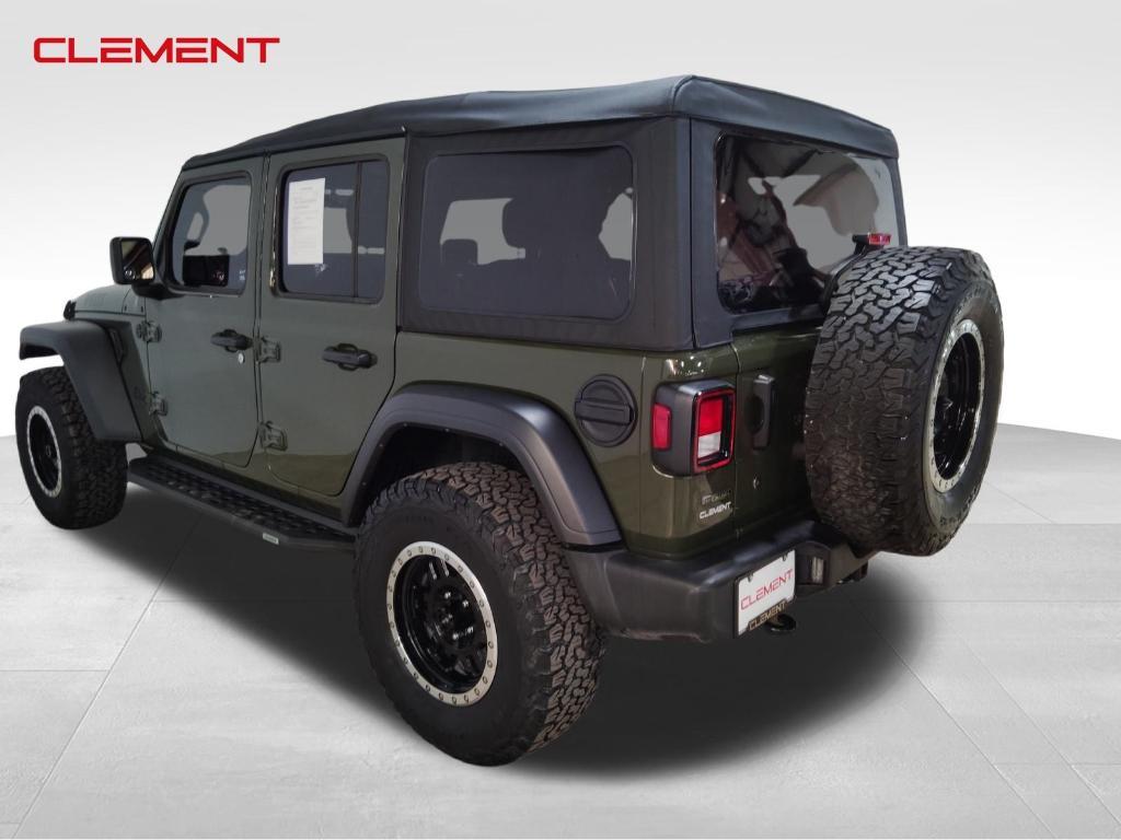 used 2021 Jeep Wrangler Unlimited car, priced at $33,500