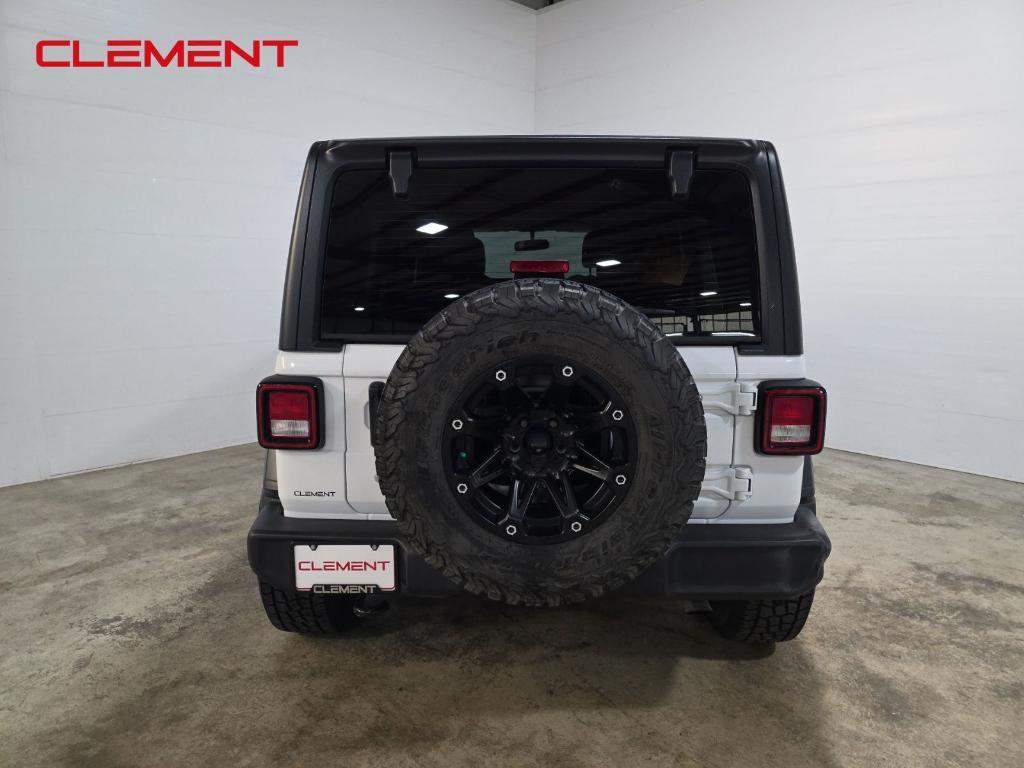 used 2018 Jeep Wrangler Unlimited car, priced at $20,156
