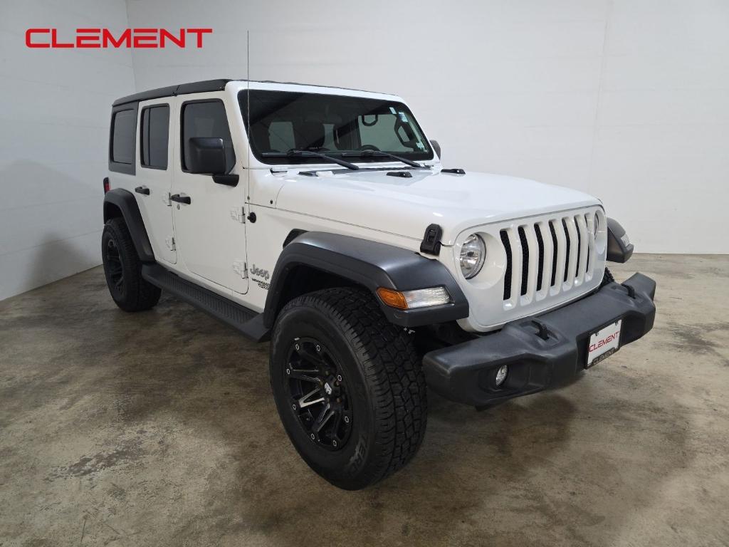 used 2018 Jeep Wrangler Unlimited car, priced at $20,156