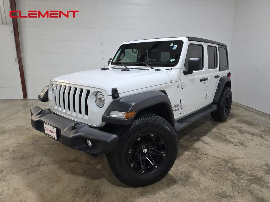 used 2018 Jeep Wrangler Unlimited car, priced at $21,533