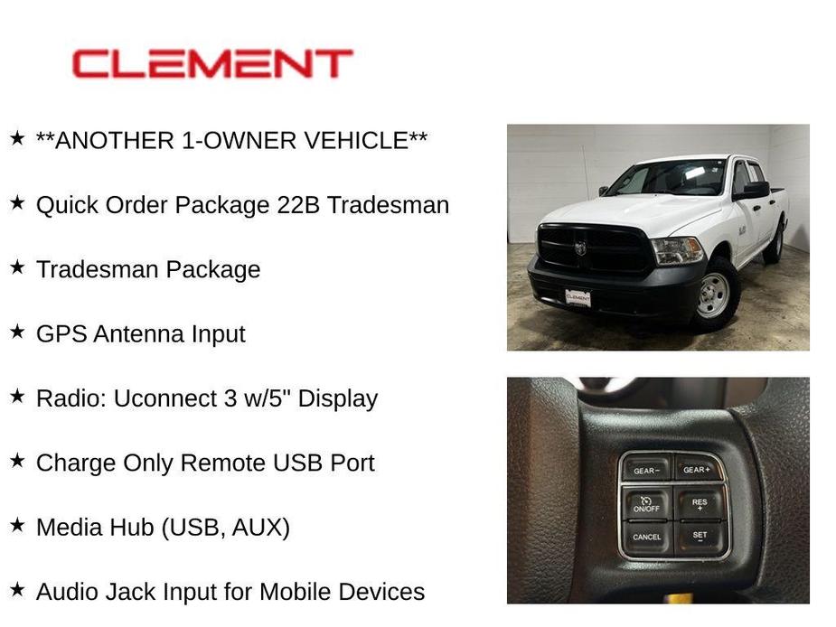 used 2017 Ram 1500 car, priced at $15,000