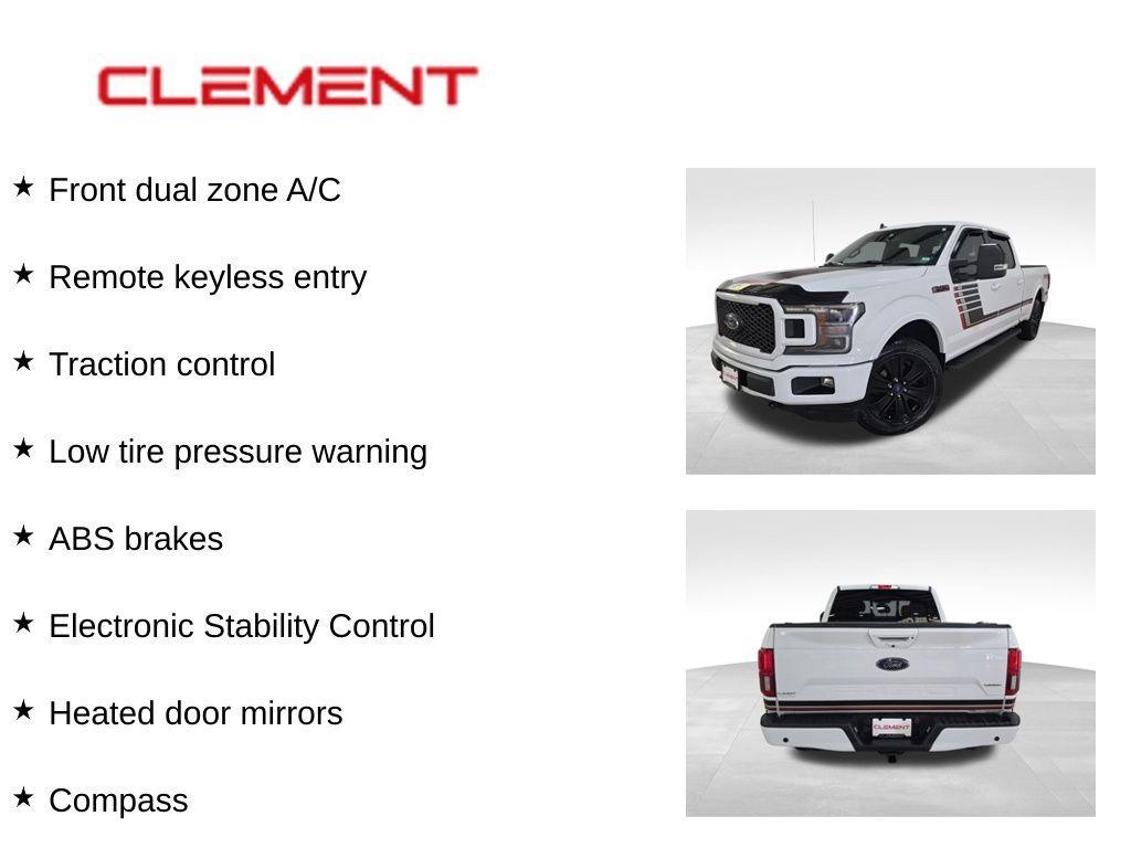 used 2019 Ford F-150 car, priced at $30,500
