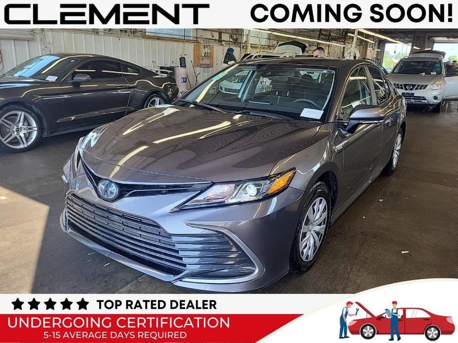 used 2021 Toyota Camry Hybrid car, priced at $22,000