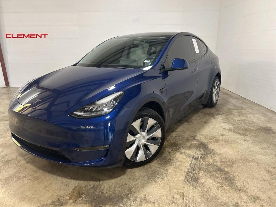 used 2021 Tesla Model Y car, priced at $28,000