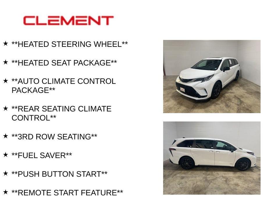 used 2021 Toyota Sienna car, priced at $39,800