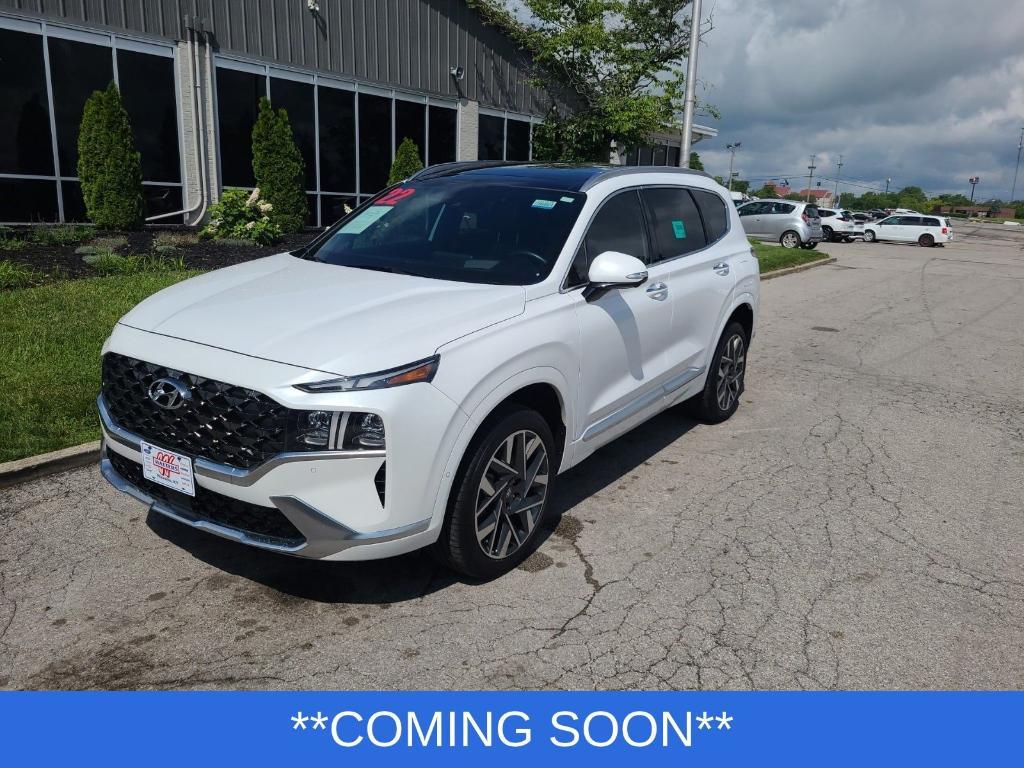 used 2022 Hyundai Santa Fe car, priced at $30,000