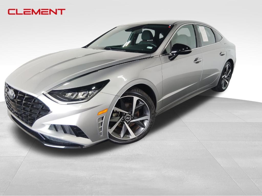 used 2021 Hyundai Sonata car, priced at $22,300