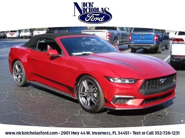 used 2024 Ford Mustang car, priced at $40,400