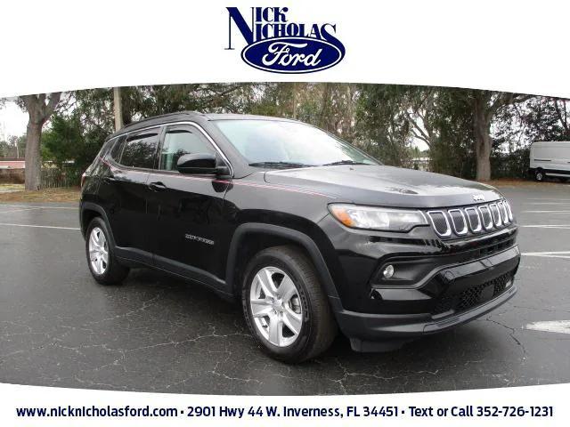 used 2022 Jeep Compass car, priced at $20,400