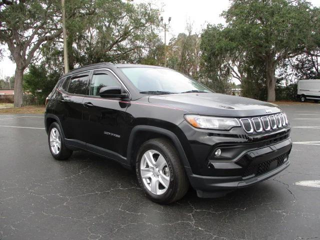 used 2022 Jeep Compass car, priced at $21,400