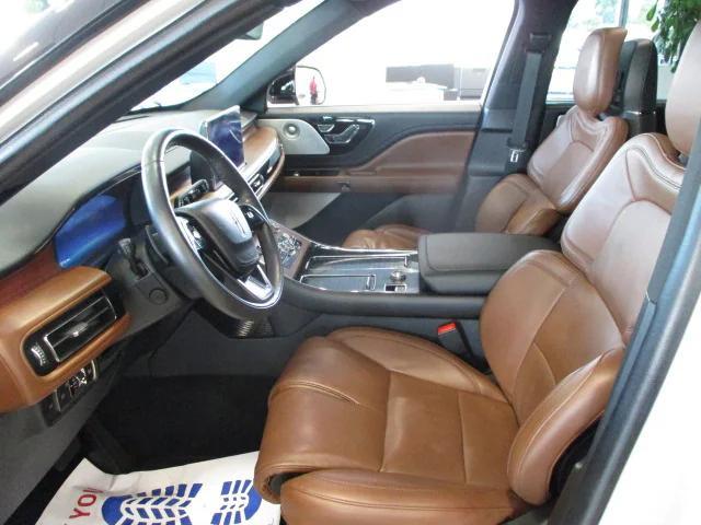 used 2022 Lincoln Aviator car, priced at $52,400