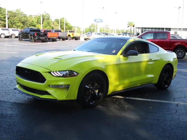 used 2021 Ford Mustang car, priced at $29,718