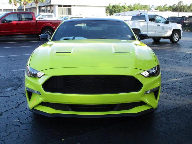 used 2021 Ford Mustang car, priced at $29,718