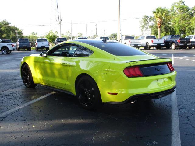 used 2021 Ford Mustang car, priced at $29,718