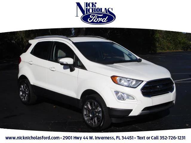 used 2021 Ford EcoSport car, priced at $22,400