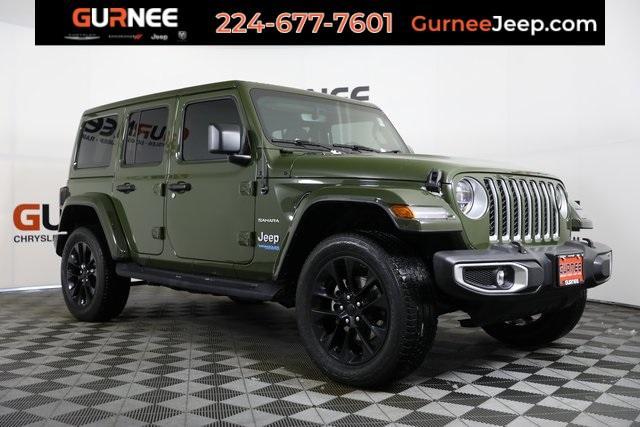 used 2021 Jeep Wrangler Unlimited 4xe car, priced at $31,000