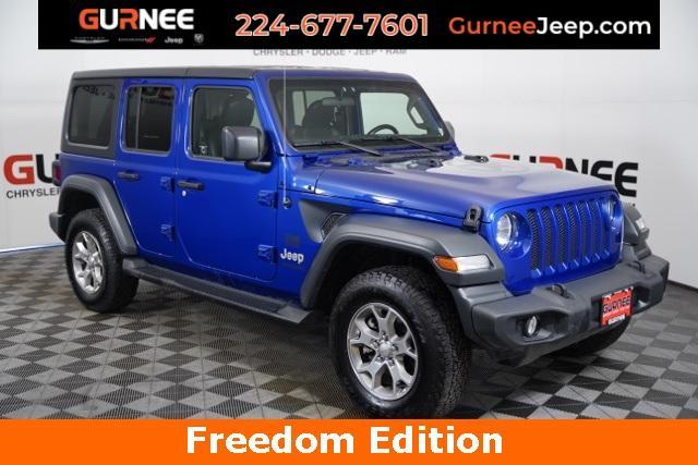 used 2020 Jeep Wrangler Unlimited car, priced at $26,424