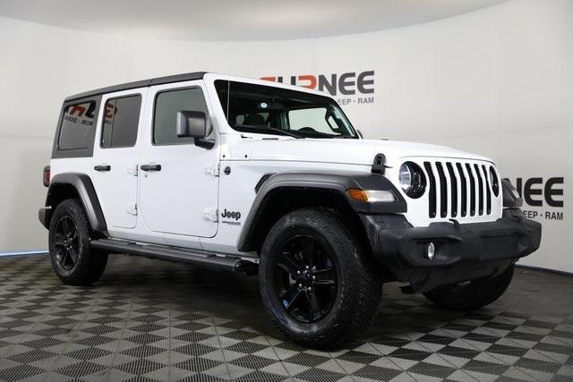 used 2021 Jeep Wrangler Unlimited car, priced at $29,989