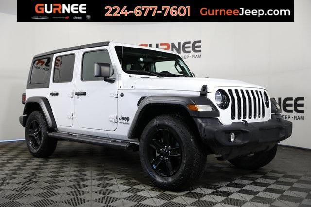 used 2021 Jeep Wrangler Unlimited car, priced at $29,989