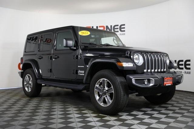 used 2022 Jeep Wrangler Unlimited car, priced at $29,736