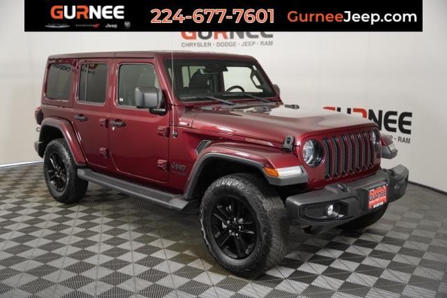 used 2021 Jeep Wrangler Unlimited car, priced at $31,734